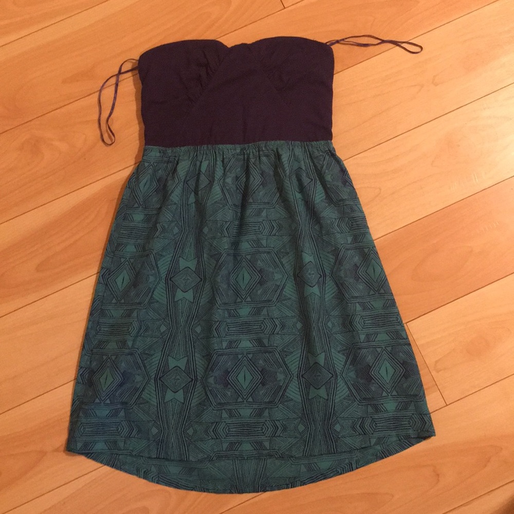 Roxy strapless dress